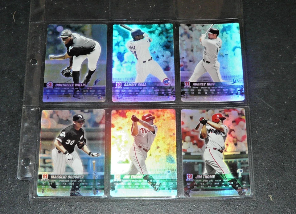 2004 MLB Showdown Holo / Foil Lot of 24 - Super Season Included! - Image 3 of 4