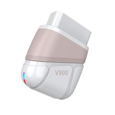 Bluetooth OBD2 Scanner for iPhone iOS Android, Engine ABS SRS Code Reader,