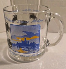 Detroit Michigan Model T Glass Coffee Mug