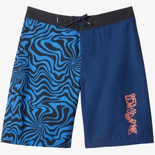Quiksilver Kids Everyday Warped 17" Board Shorts - Nebulas Blue - 8 Yrs