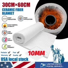 0.4 inch Ceramic Fiber Insulation Blanket Fireproof Cotton Blanket Bed Sofa Mat