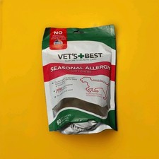 Vet's Best Seasonal Allergy Soft Chews for Dogs - 90 Count - EXP 03/13/2027