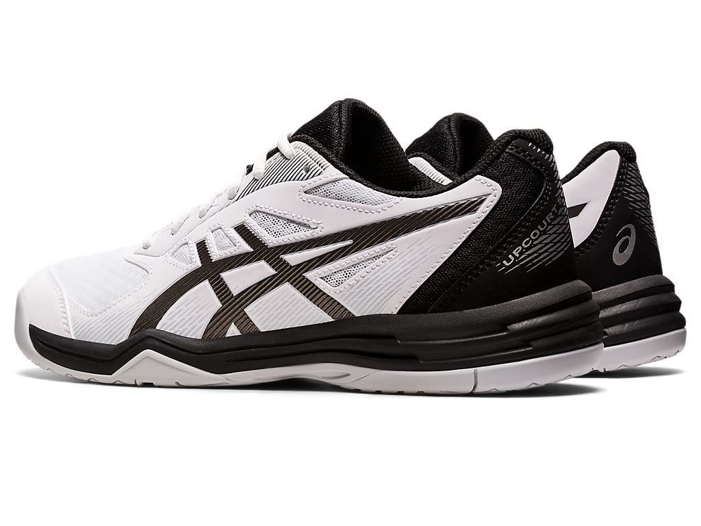 ASICS Men's Upcourt 5 Volleyball Shoes White/Gunmetal Size 7 US/6 UK