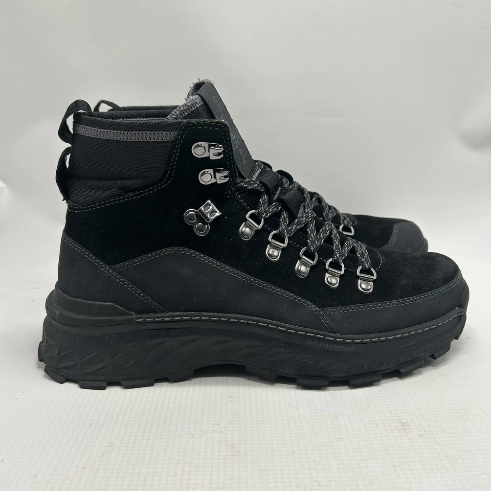 Bota de Senderismo Cole Haan Zerogrand Explore Para Hombre Talla 8 EE. UU. Impermeable Triple Negra Foto 2 de 4