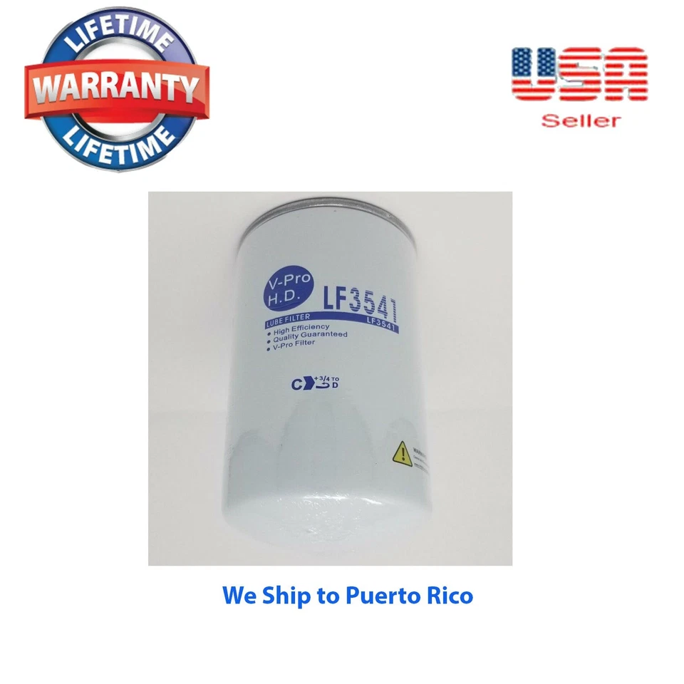 LF3541 滤油器 适合 HINO FA14 FA1415 FA15 FB14 FB15 FB1715 — 第 3/3 张图片