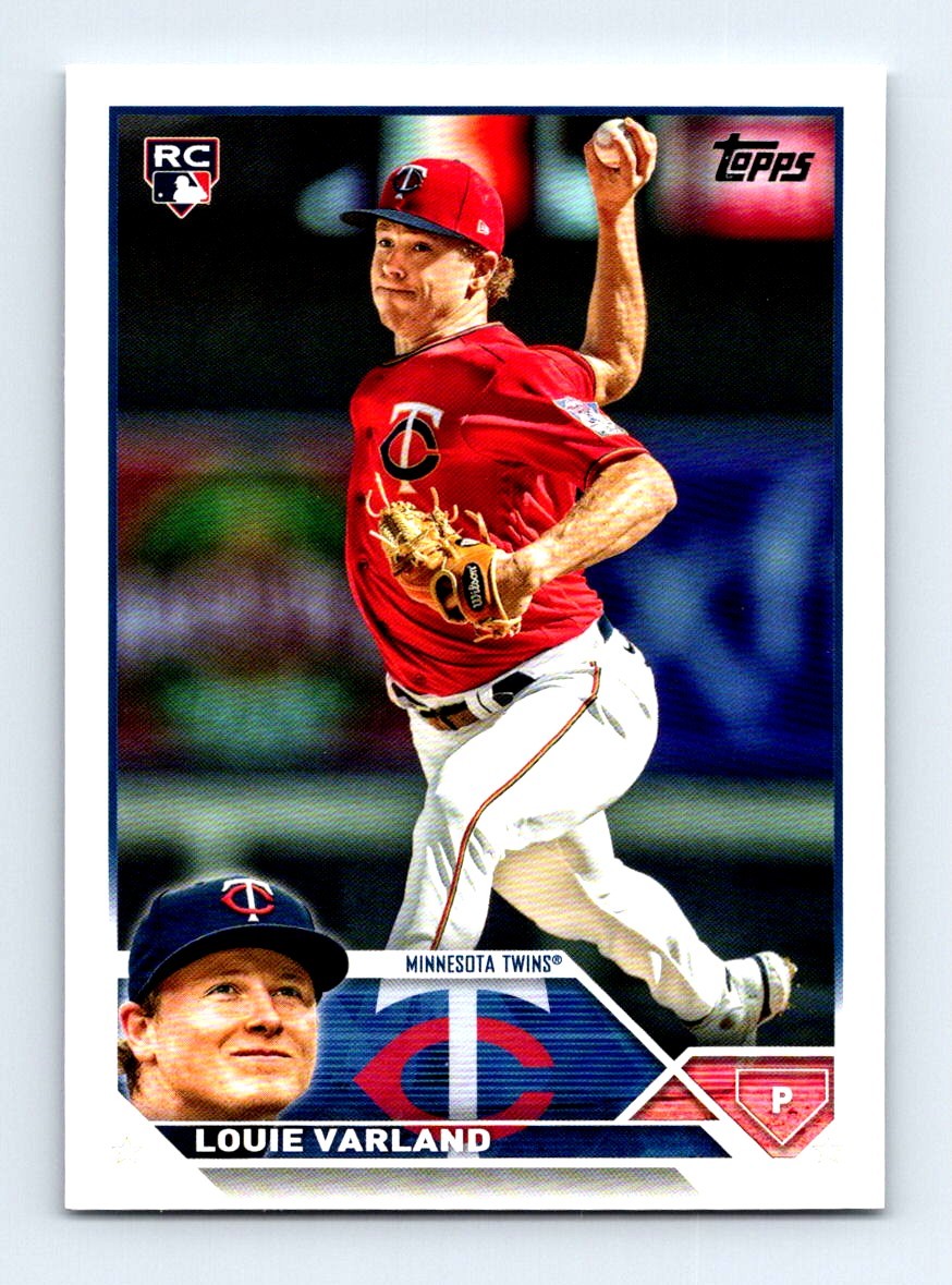 #441 2023 Topps Louie Varland RC Twins