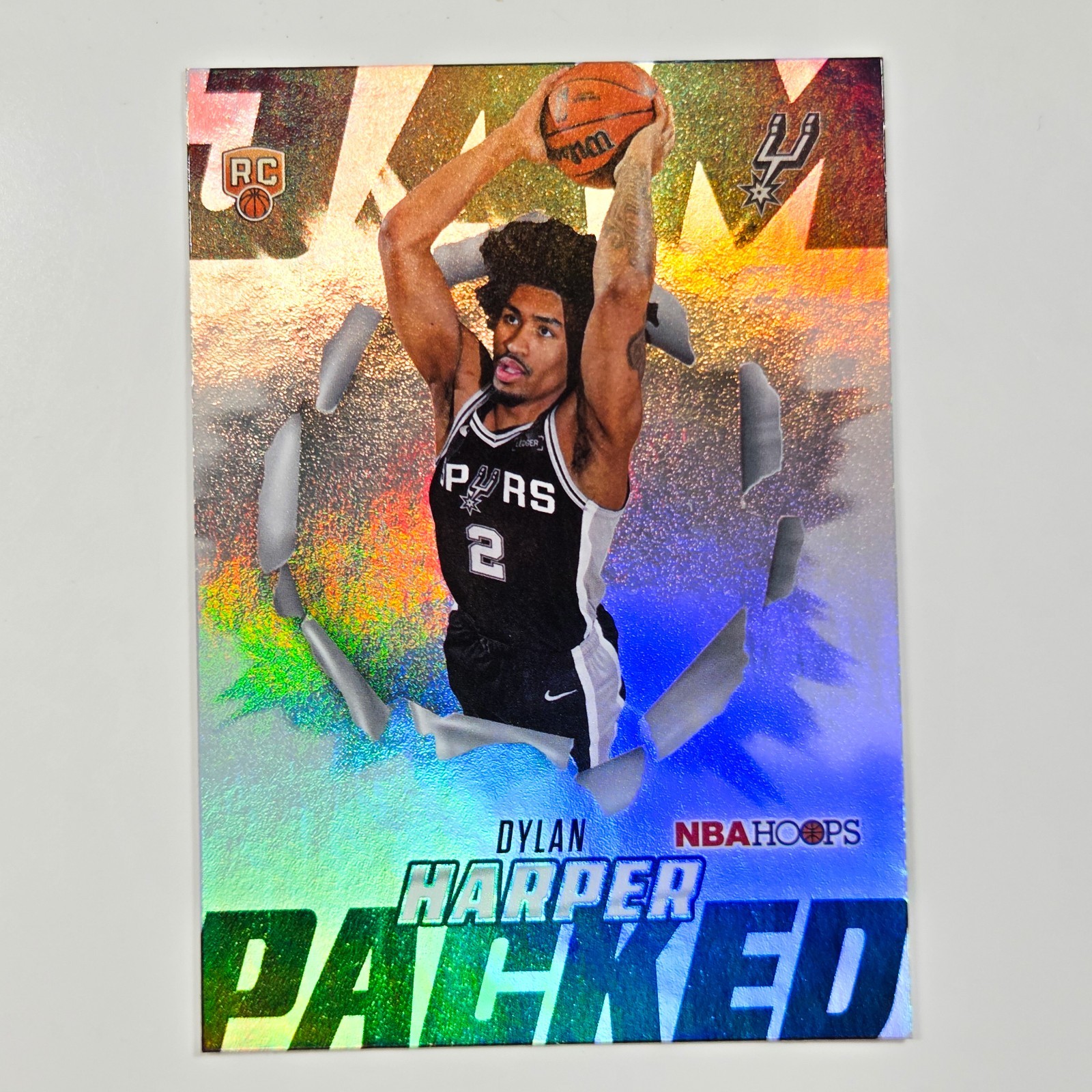 2025-26 Topps Nba Hoops - Jam Packed Dylan Harper #JP-12 (RC)