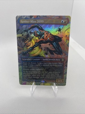 MTG Marvel Spider-Man Spider-Man 2099 #205 Borderless Foil Rare
