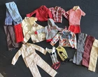Vintage 60s Ken doll Clothes Lot Pants Sweater, Jackets Pajamas