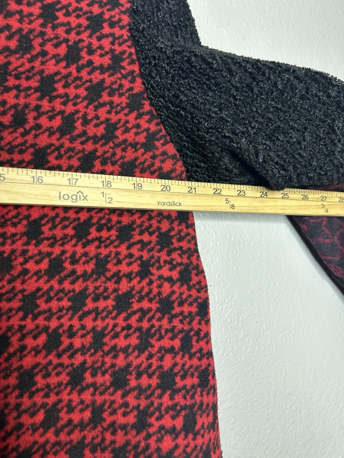 Ali Miles Patchwork  Animal Print Jacket Sweater … - image 10