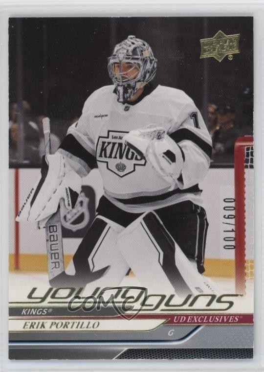 2024 UD Extended Series Young Guns Exclusives 9/100 Erik Portillo #702 Rookie