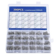 Compression Springs Assortment Kit, 390 Pcs 24 Different Sizes Stainless Stee...