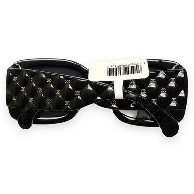 Chanel Sunglasses ch5483A 622/T8 Polished Black Polarized Pale