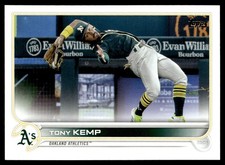 2022 Topps Tony Kemp Oakland Athletics #114