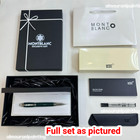Montblanc Green Resin Fountain Pen Silver Trim Luxury Executive VIP Gift Bid 🔥 — photo 3