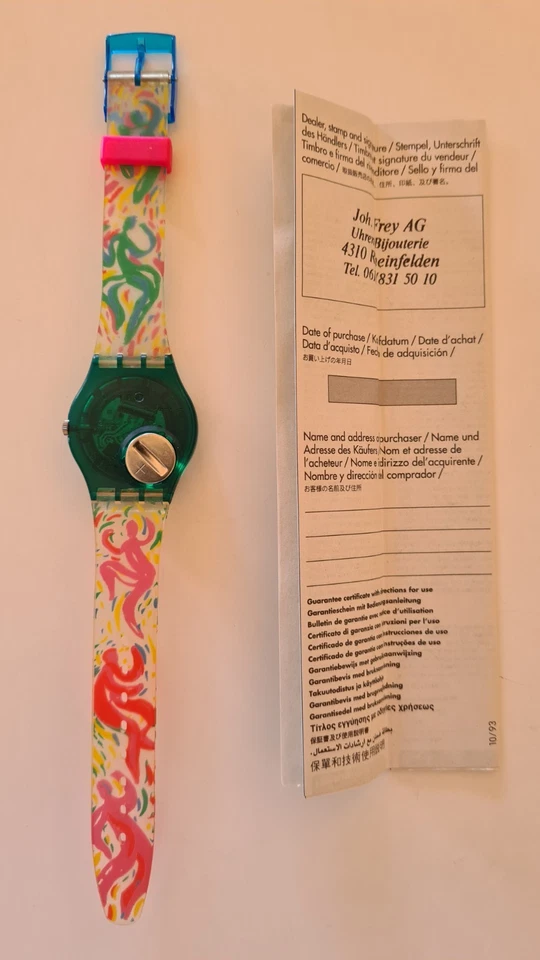 Vintage Swatch Gent GG129, GIROTONDO - Bild 3 von 4