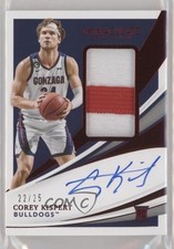 2021 Panini Immaculate Collegiate Rookie Red /25 Corey Kispert Patch Auto 0s9t