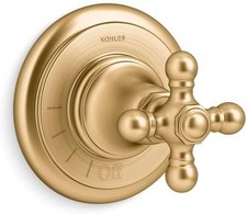 Kohler K-T72771-3-2MB Artifacts 1-Handle Volume Control Valve Trim Moderne Brass