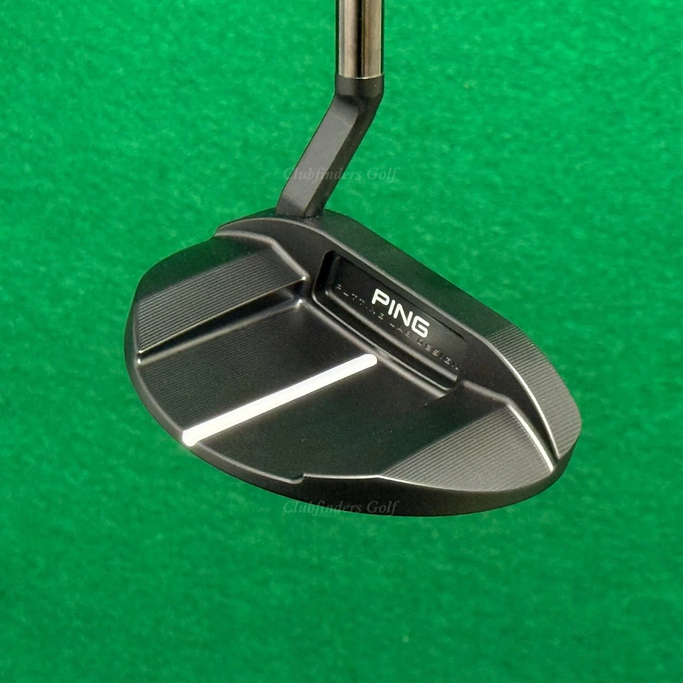 Ping PLD OSLO 4 2023 38" Flow-Neck Belly Putter Black Chrome Stepless Steel w/HC - Image 4 of 4