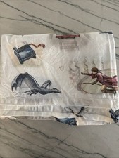 Pottery Barn Kids Harry Potter Storybook Twin Size Flat Sheet Only 3336408
