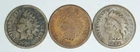 1880, 1881, 1882 Indian Head Cent Penny - 3 coin lot