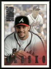 1998 DONRUSS STUDIO RYAN KLESKO ATLANTA BRAVES #158