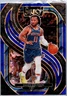 2024-25 Panini Select #151 Jalen Brunson Blue Cracked Ice Prizm New York Knicks