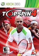 Top Spin 4 2K sports (Microsoft Xbox 360, 2011) 