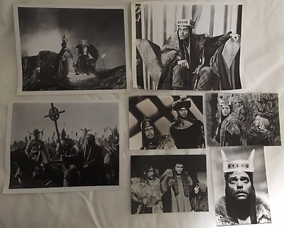 MACBETH - 1948 - ORSON WELLES - 7 FOTOS KINO PRESSE