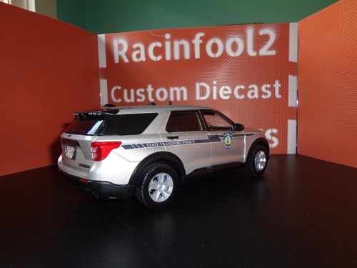 Custom Motormax Police 1/24 South Carolina State Transport Police 2022 Ford SUV - Picture 5 of 14