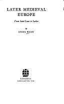 Later Mediaeval Europe: From St.Louis to Luther (A Longman paperback) - Picture 1 of 1
