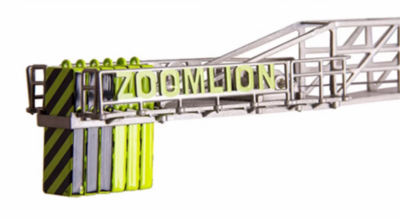 1:80 ZOOMLION TC6513-8B Tower Crane Construction Machine Equipment