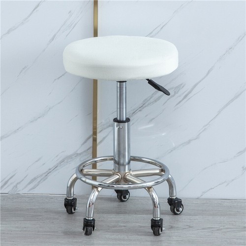 NEW Rectangle Storage Stool Cover Elastic Velvet Bedside -Footrest Cover/ - Picture 32 of 32