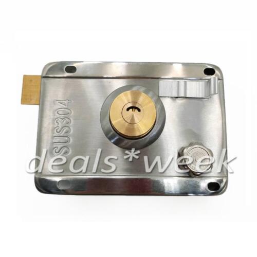 Metall Deadbolt Kastenschloss Türzusatzschloss Zusatzschloss mit 5 Schlüssel Neu - Bild 5 von 10