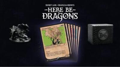 MTG Secret Lair X Beadle And Grimm's Here Be Dragons Limited Box