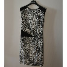 ABITO ESTIVO  tg14/ 44-46  BIANCO & NERO