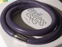 Endless Jewelry 38cm Purple Sage Bracelet Double Strand Silver Clasp Rrp £55 Endless Jewelry 38cm Purple Sage Bracelet Double Strand Silver Clasp Rrp £55