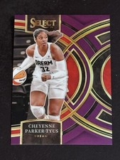 Cheyenne Parker-Tyus 2024 Panini WNBA Select Premier Level Purple Prizm 002/149