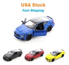 BMW M8 Competition Coupe Kinsmart Diecast Model Toy Cars 1:38, 5''