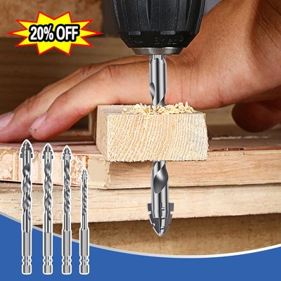 New Four-Flute Sawtooth Eccentric Drill Bit, Efficient Drill Bits US-20%OFF