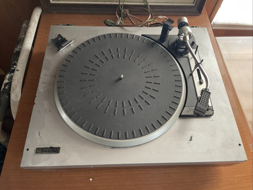 Vintage Garrard GT-12 turntable record player - Not Tested - As Is
