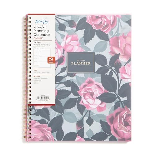 2024-2025 Academic Year Weekly and Monthly Planner, 8.5