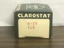 Honeywell Clarostat U-39 1.5 U39 1.5 NOS NIB New
