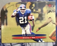 2003 Ultra Gold Medallion #151 Tiki Barber New York Giants