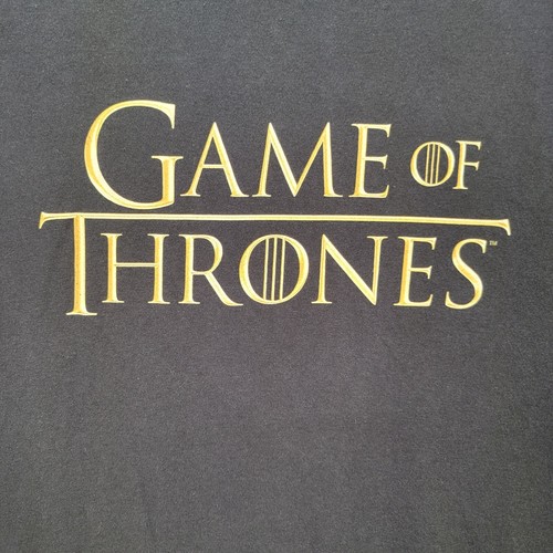 Game of Thrones Graphic T Shirt Cotton HBO Fan GOT Merch Graphic Tee Size L - Picture 3 of 18