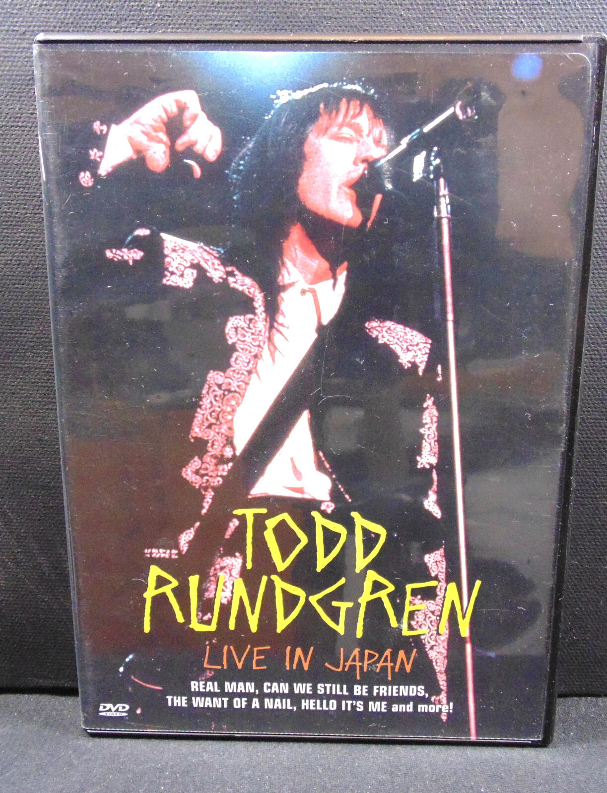 TODD RUNDGREN LIVE IN JAPAN ---  REGION 1 -----– SEE PHOTOS
