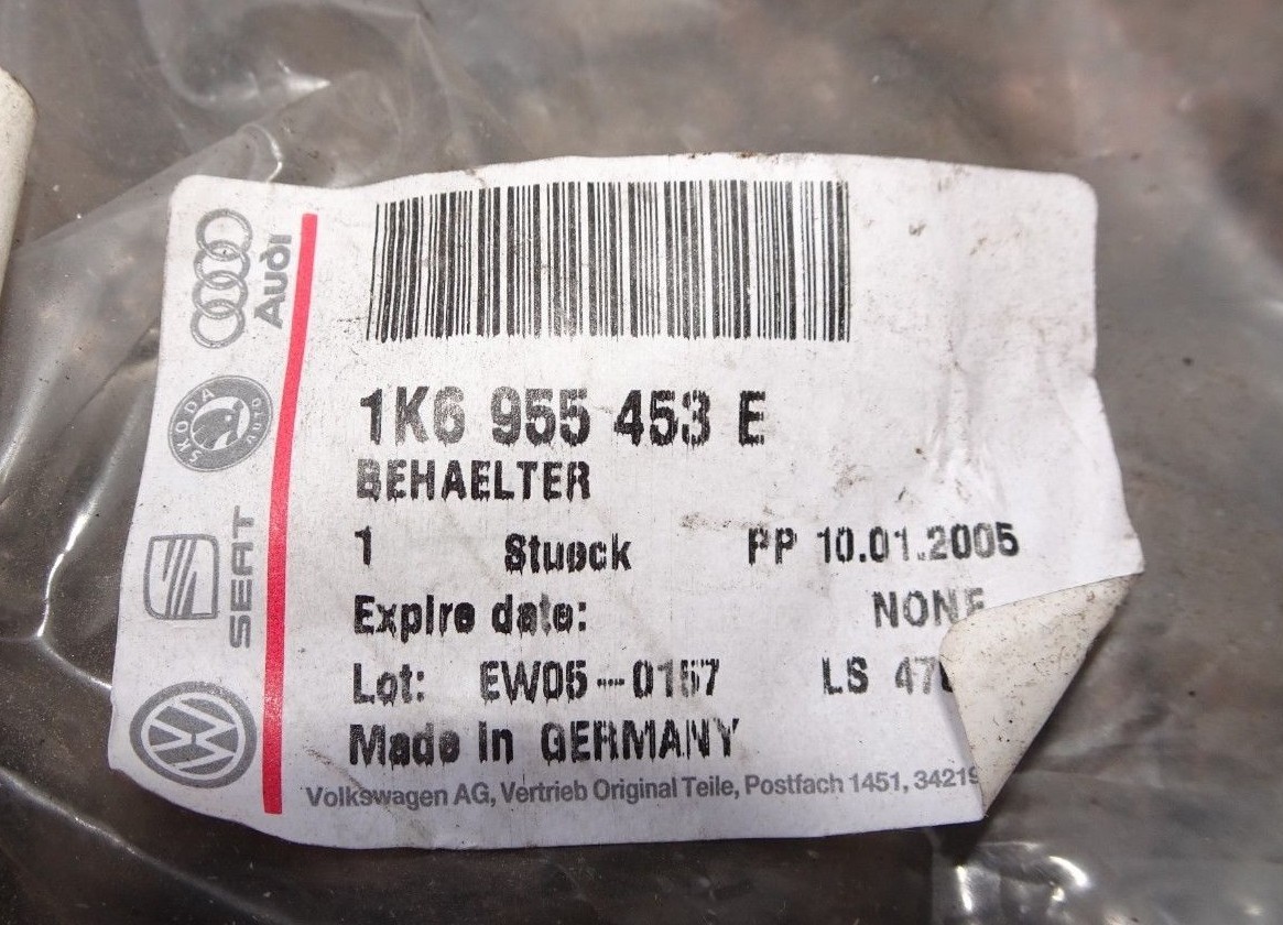 Genuine VW Golf Window washer water tank 1K6955453E eBay