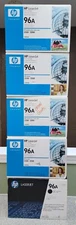 Lot of (5)  New Sealed Genuine HP 96A (C4096A) Black Toner Cartridge