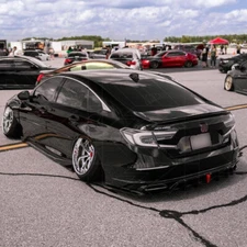 LED "OEM+" Tail Lights for Honda Accord Sedan 2018-2022 Smoked Chrome Clear Lens