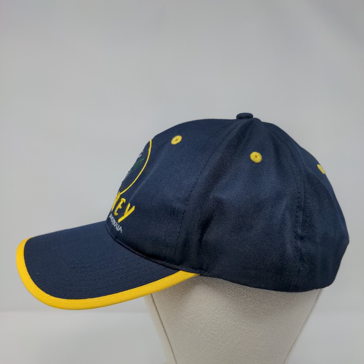 Sydney Australia Koala Snapback Hat Blue OSFA Embroidered Yellow